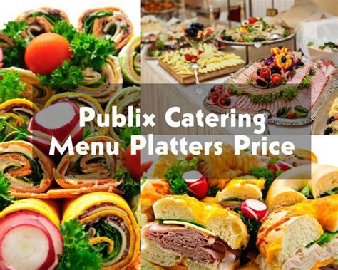  Prepared daily in the deli. . Publix catering menu pdf